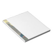 Monet Zeilboot bij Le Petit-Gennevilliers Notitieblok (Schuin)