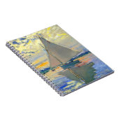 Monet Zeilboot bij Le Petit-Gennevilliers Notitieboek (Rechterzijde)