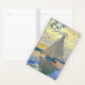 Monet Zeilboot bij Le Petit-Gennevilliers Planner (Display)