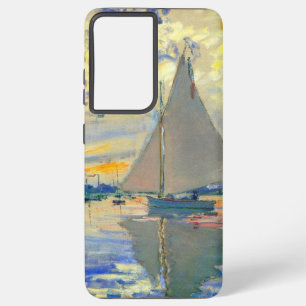 Monet Zeilboot bij Le Petit-Gennevilliers Samsung Galaxy Hoesje
