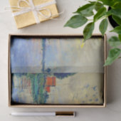 Monet Zeilboot bij Le Petit-Gennevilliers Tissuepapier (Geschenk)