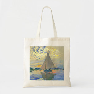 Monet Zeilboot bij Le Petit-Gennevilliers Tote Bag