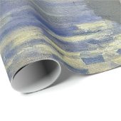Monet Zeilboot Frans Impressionisme Klassieke Kuns Cadeaupapier (Rol Hoek)