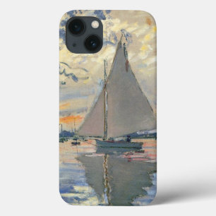 Monet zeilboot Frans impressionisme Klassieke kuns Case-Mate iPhone Case