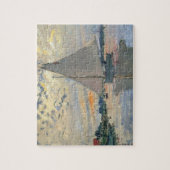 Monet zeilboot Frans impressionisme Klassieke kuns Legpuzzel (Verticaal)