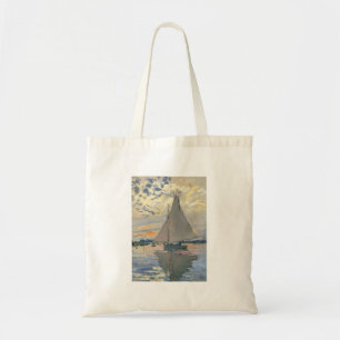 Monet zeilboot Frans impressionisme Klassieke kuns Tote Bag