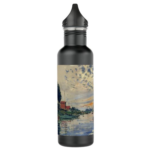 Monet zeilboot Frans impressionisme Klassieke kuns Waterfles (Links)