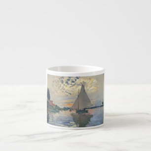 Monet Zeilboot Franse Impressionisme Klassieke Kun Espresso Kop