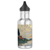Monet Zeilboot Franse Impressionisme Klassieke Kun Waterfles (Links)