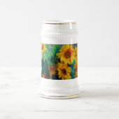 Monet-zonnebloemen Bierpul (Center)