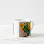 Monet-zonnebloemen Espresso Kop (Voorkant rechts)