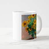 Monet-zonnebloemen Grote Koffiekop (Voorkant rechts)