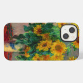 Monet Zonnebloemen iPhone Hoesje (Achterkant horizontaal)