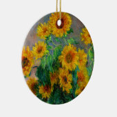 Monet-zonnebloemen Keramisch Ornament (Rechts)