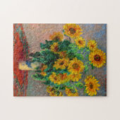 Monet-zonnebloemen Legpuzzel (Horizontaal)