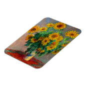 Monet-zonnebloemen Magneet (Linkerzijde)