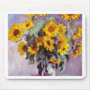 Monet-zonnebloemen Muismat
