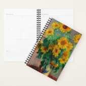 Monet-zonnebloemen Planner (Display)