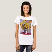 Monet-zonnebloemen T-shirt (Voorkant volledig)
