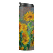 Monet-zonnebloemen Thermosbeker (Geroteerd rechts)