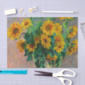 Monet-zonnebloemen Tissuepapier (Craft)