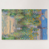 Monet Zonnebloemen Tuin 1000 stuk Legpuzzel (Horizontaal)