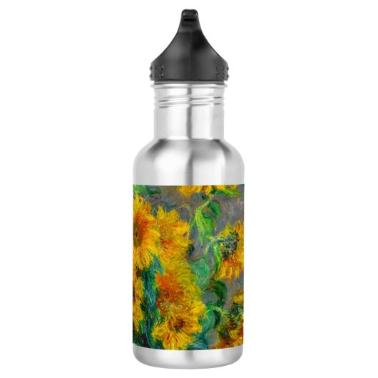 Monet-zonnebloemen Waterfles (Rechts)
