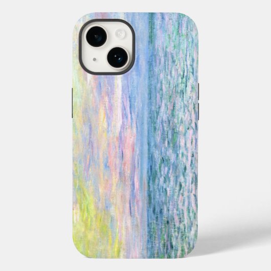 Monet - Zonsondergang bij Pourville, Case-Mate iPhone Case (Achterkant)