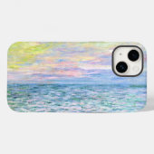 Monet - Zonsondergang bij Pourville, Case-Mate iPhone Case (Achterkant (horizontaal))