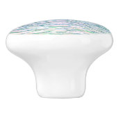 Monet - Zonsondergang bij Pourville, fijne kunst Keramische Knop (Zijkant)