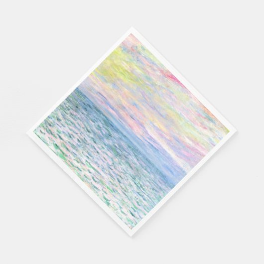 Monet - Zonsondergang bij Pourville, kunst Servet (Hoek)