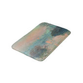 Monet Zonsondergang Seine Fijne Kunst Impressionis Badmat (Gekanteld)