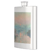 Monet Zonsondergang Seine Fijne Kunst Impressionis Flacon (Links)