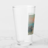 Monet Zonsondergang Seine Fijne Kunst Impressionis Glas (Rechts)