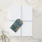 Monet Zonsopgang Mariene Impressionisme Schilderij Cadeaulabel (Met Touw)