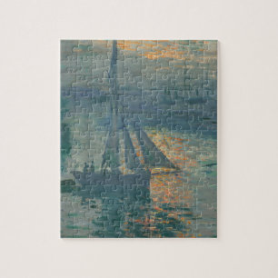 Monet Zonsopgang Marine Impressionisme Schilderij Legpuzzel