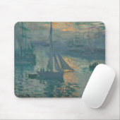Monet Zonsopgang Maritiem Impressionisme Schilderi Muismat (Met muis)