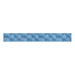 Monetachtig blauw grosgrain lint