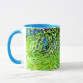 Monetbloemschilderij: Agapanthus bloemen Mok (Links)