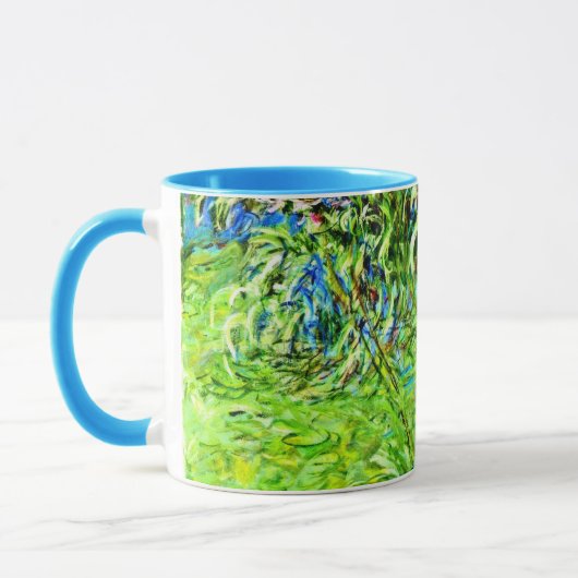 Monetbloemschilderij: Agapanthus bloemen Mok (Links)