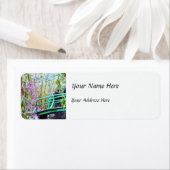 Monetbrug met bloemen etiket (Insitu)