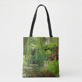 Monetbrug, Monettuin, Groen, Giverny Tote Bag (Voorkant)