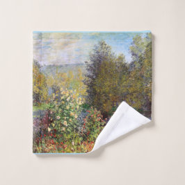  monethoek van de tuin in Montgeron Washandje