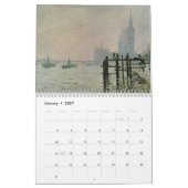 Monetkalender voor 2014 ~ Monet Seascapes Calendar Kalender (Jan 2027)