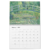 Monetkalender voor 2014 ~ Monet Seascapes Calendar Kalender (Feb 2027)