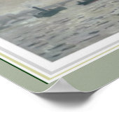 Monetnamen onder Westminster 16 x 12 Poster (Hoek)