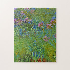 Monet's Agapanthus Flowers Legpuzzel