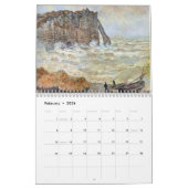 Monets Beaches Art Calendar 2015 Kalender (Feb 2026)