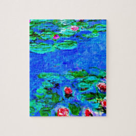 Monet's beroemde schilderij, Water Lilies (macro-u Legpuzzel