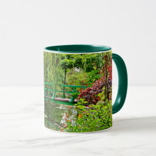 Monet's brug, Monet's tuin, Groen, Giverny Mok